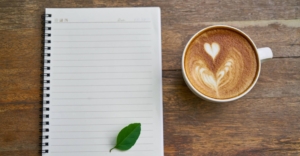 notebook&coffee
