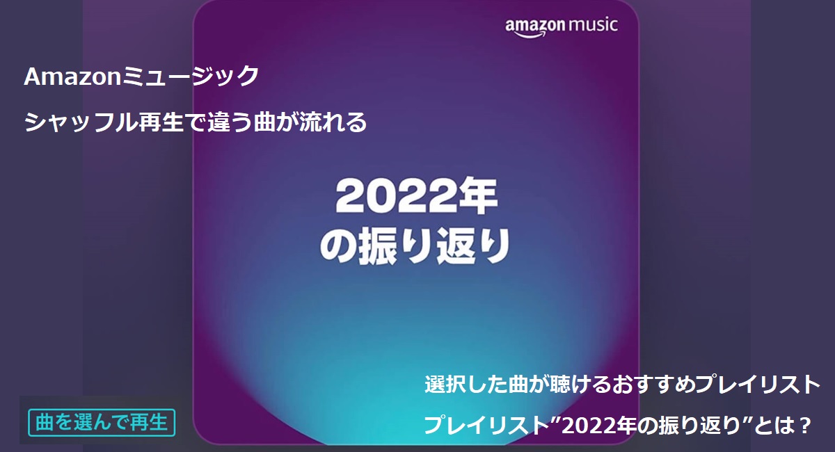 Amazonミュージック2022年の振り返り